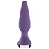 Анальная вибропробка Satisfyer Plug Ilicious 1 с приложением фиолетовая фото 3