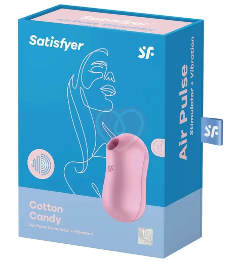 Вакуумный вибростимулятор Satisfyer Cotton Candy сиренево-розовый фото 2