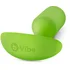 Утяжелённая анальная пробка для ношения b-Vibe Snug Plug 3 средняя лайм фото 4