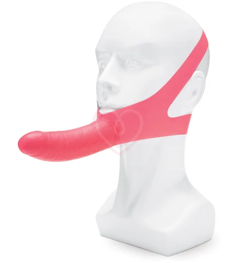 Фаллоимитатор с креплением на лицо The Original Facilitator розовый фото 2