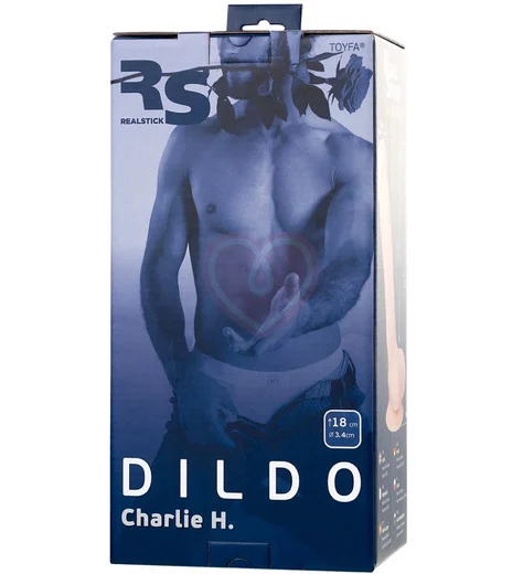 Реалистичный фаллоимитатор на присоске Rs Silicone Charlie H телесный фото 9