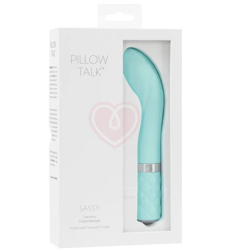 Вибратор для зоны G Pillow Talk Sassy G-Spot Vibrator бирюзовый фото 3