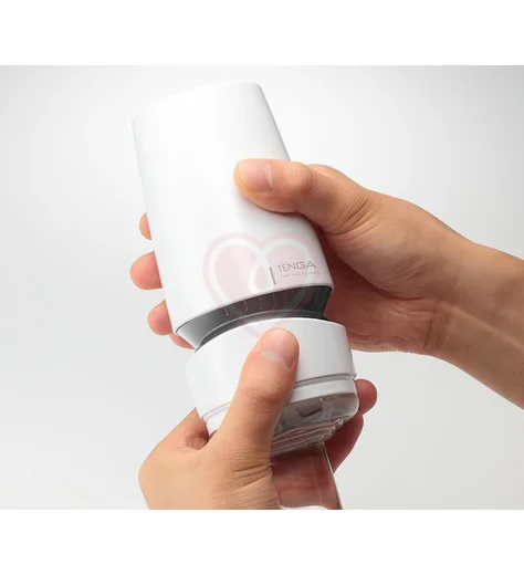 Мастурбатор с контролем вакуума Tenga Aero Silver Ring фото 3