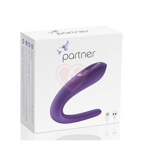 Вибромассажёр для пар Partner фиолетовый фото 3