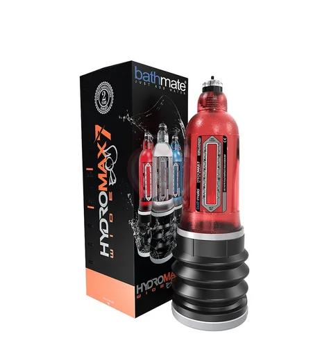 Гидропомпа Bathmate Hydromax7 Wide Boy красная фото 2