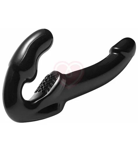 Безремневой страпон Strap U Revolver чёрный фото 4