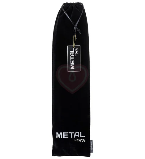 Анальная пробка с чёрно-бурым хвостом ToyFa Metal M фото 2