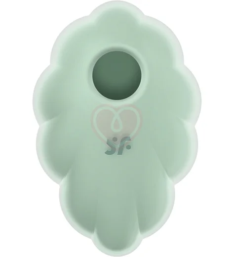 Вакуумный вибростимулятор Satisfyer Cloud Dancer мятный фото 2