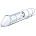 Двусторонний стеклянный рельефный фаллоимитатор Glas Double Ended фото 2