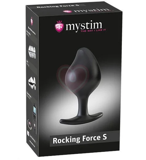 Анальная пробка с электростимуляцией Mystim Rocking Force S фото 2