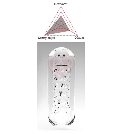 Мастурбатор Tenga Spinner Brick фото 5