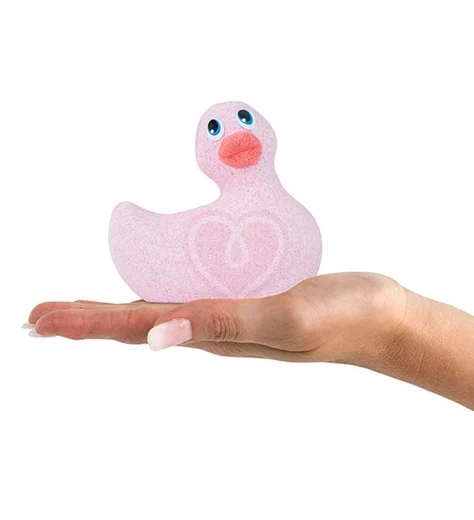 Бомбочка для ванны в виде уточки I Rub My Duckie роза фото 3