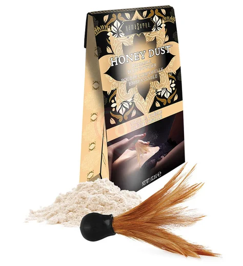 Ароматная пудра для тела KamaSutra Honey Dust Vanilla Creme Ваниль 28 г фото 2