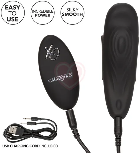 Вибратор для клитора с креплением Lock-N-Play Panty Teaser черный фото 4