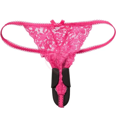 Вибратор для клитора с креплением Lock-N-Play Panty Teaser черный фото 6