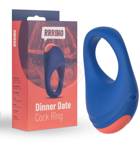Эрекционное кольцо с вибрацией Rrring Dinner Date фото 5
