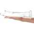 Стеклянный реалистичный фаллоимитатор Glass Dildo With Veins Flat Base прозрачный фото 4
