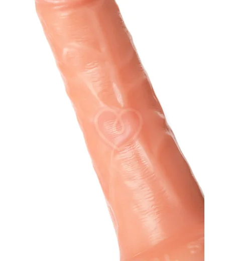 Реалистичный фаллоимитатор на присоске RealStick Caliber 18-5 телесный фото 6