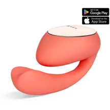 Вибромассажёр для пар LELO Ida Wave коралловый