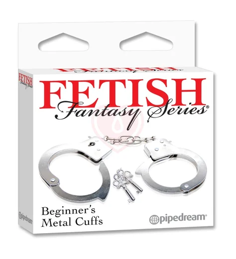 Наручники металлические Pipedream Beginner's Metal фото 3