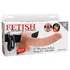Фаллопротез с вибрацией Vibrating Hollow Strap-On with Balls Flesh 24 см телесный фото 5
