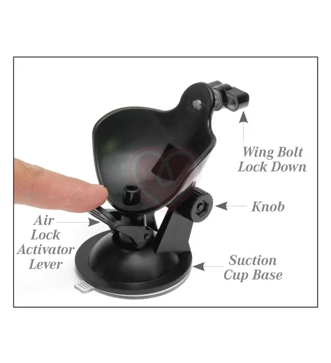 Автоматический мастурбатор-вагина с держателем Mega-Bator Pussy белый фото 5