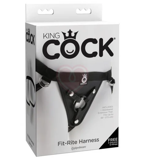 Пояс-крепление для фаллоимитатора King Cock Fit Rite Harness фото 6