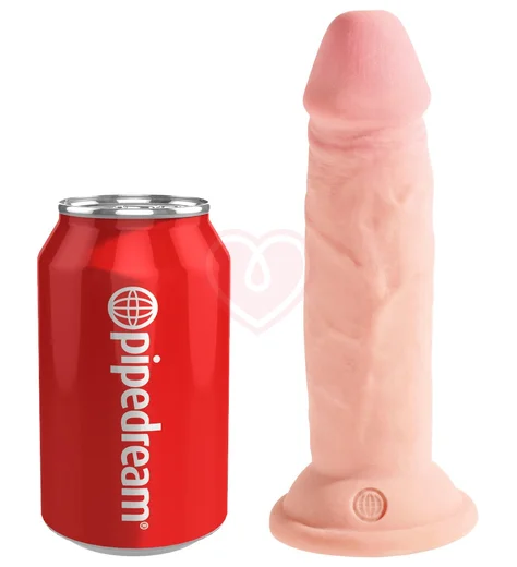 Фаллоимитатор на присоске King Cock Triple Density 15 см телесный фото 3