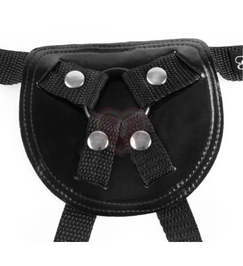 Пояс для страпона с кольцом Stay-Put Harness черный фото 2