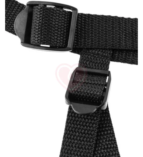 Пояс для страпона с кольцом Stay-Put Harness черный фото 4