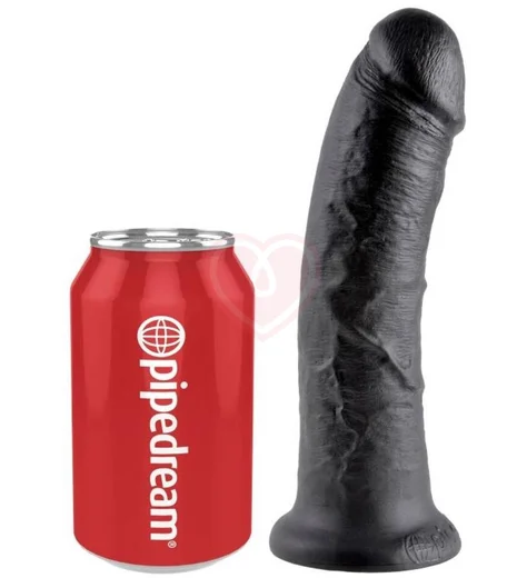 Фаллоимитатор на присоске King Cock 20 см черный фото 3