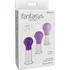Вакуумные присоски Nipple Enhancer Set фиолетовые фото 2