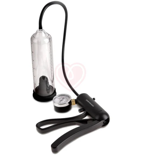 Вакуумная помпа с манометром Pro-Gauge Power Pump черный фото 2