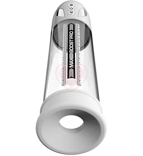 Мужская вакуумная помпа с режимом всасывания Max Boost Pro Flow белая фото 2