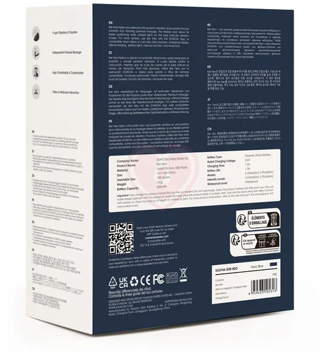 Интерактивный массажёр простаты с вибрацией и пульсацией Svakom Iker Neo фото 7