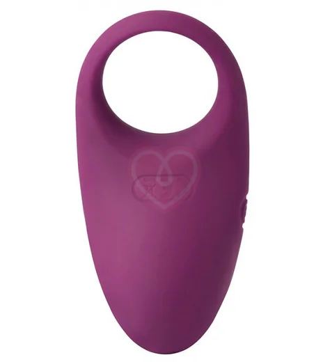 Эрекционное кольцо с вибрацией и пультом Svakom Winni фиолетовое фото 3