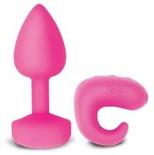 Набор Gvibe Gkit с анальной вибропробкой и виброкольцом розовый