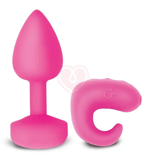 Набор Gvibe Gkit с анальной вибропробкой и виброкольцом розовый фото 1