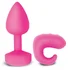 Набор Gvibe Gkit с анальной вибропробкой и виброкольцом розовый фото 1