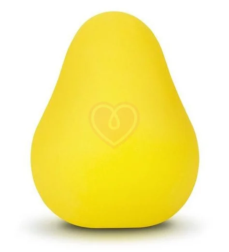 Компактный мастурбатор с рельефом Gvibe Gegg жёлтый фото 4