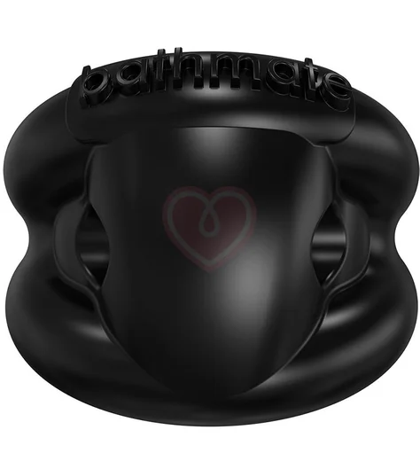 Эрекционное кольцо с вибропулей Bathmate Vibe Ring Strength чёрное фото 1