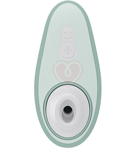 Вакуумный клиторальный стимулятор Womanizer Liberty 2 серо-зеленый фото 2