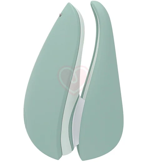 Вакуумный клиторальный стимулятор Womanizer Liberty 2 серо-зеленый фото 3