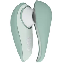 Вакуумный клиторальный стимулятор Womanizer Liberty 2 серо-зеленый