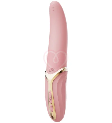 Вибратор с нагревом Zalo Eve розовый фото 1