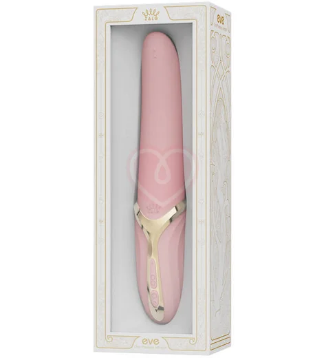Вибратор с нагревом Zalo Eve розовый фото 7