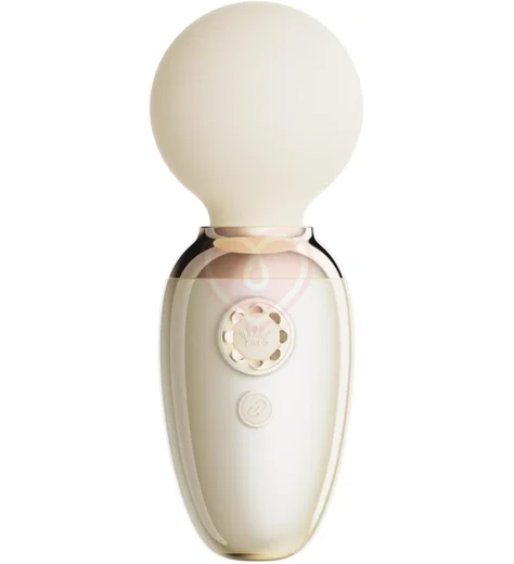 Минимассажёр с функцией нагрева Zalo Ava бежевый фото 1