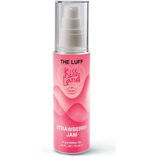 Съедобное масло с разогревающим эффектом The Luff Strawberry Jam со вкусом клубничного джема 75 мл фото 1