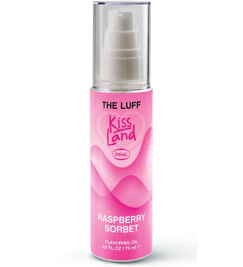 Съедобное масло с разогревающим эффектом The Luff Raspberry Sorbet со вкусом малинового сорбета 75 м фото 1