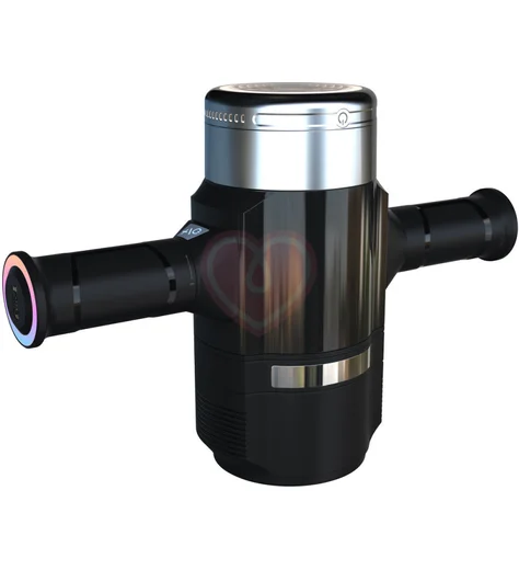 Интерактивный автоматический мастурбатор с нагревом и дистанционным управлением Tingon M1 чёрный фото 3